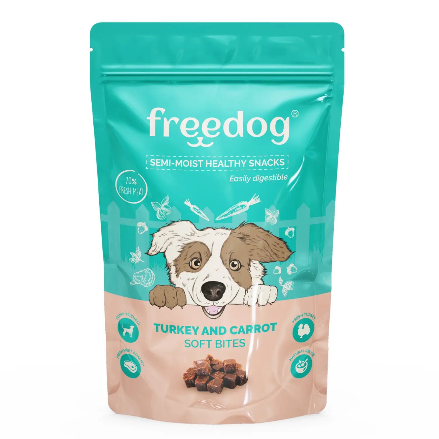 Freedog Soft Bites Snack para Perros Semi-húmedo 100gr - Mejor Precio - Mascotas Ávila