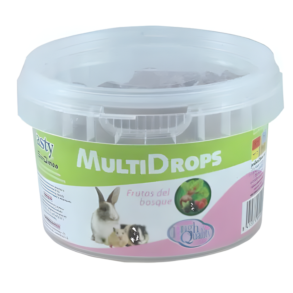 Snack Tasty Multidrops Frutas Bosque 150 g SANDIMAS Mascotas-Ávila