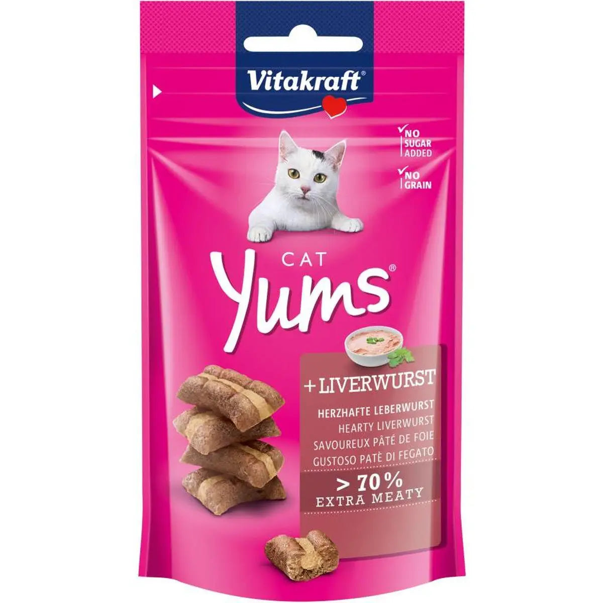 Vitakraft Cat Snack Yums 40Gr - Mejor Precio - Mascotas Ávila