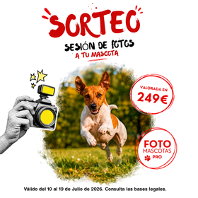 SORTEO ESPECIAL Mascotas Ávila x Foto Mascotas Pro