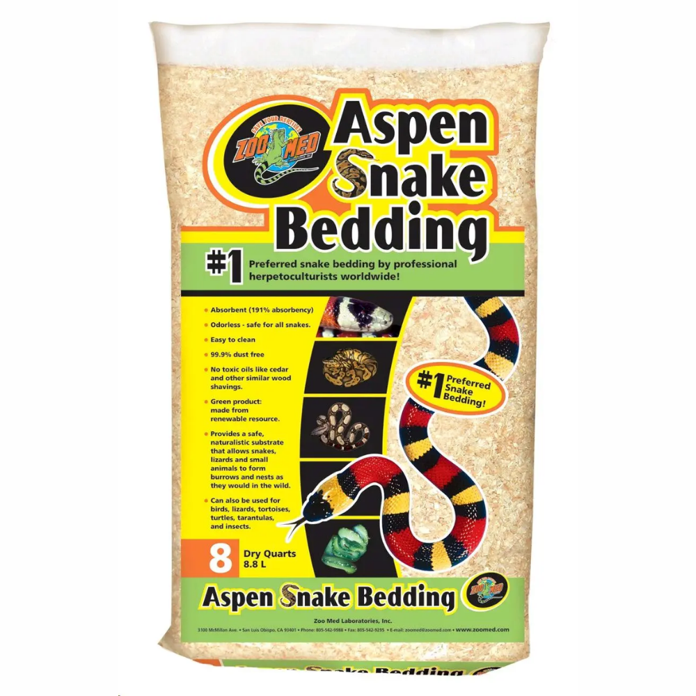 Sustrato Para Serpientes Aspen ZOOMED Mascotas-Ávila