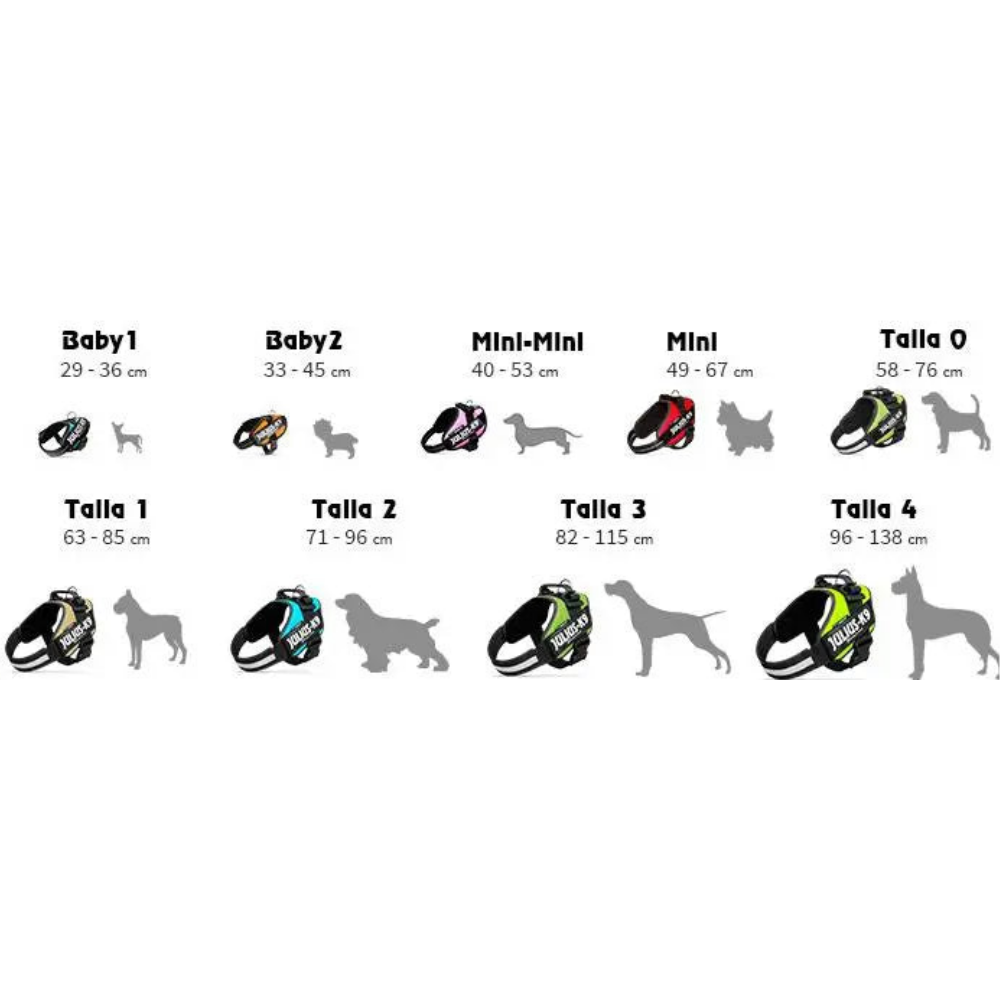 Arnés Idc Julius-K9 2 España 71-96 cm