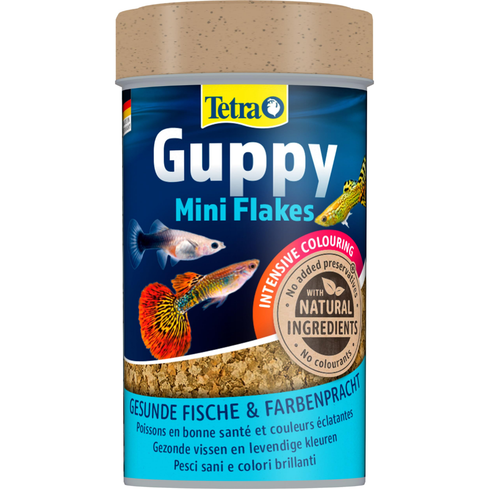 Tetra Guppy Mini Flakes 100 Ml. TETRA Mascotas-Ávila