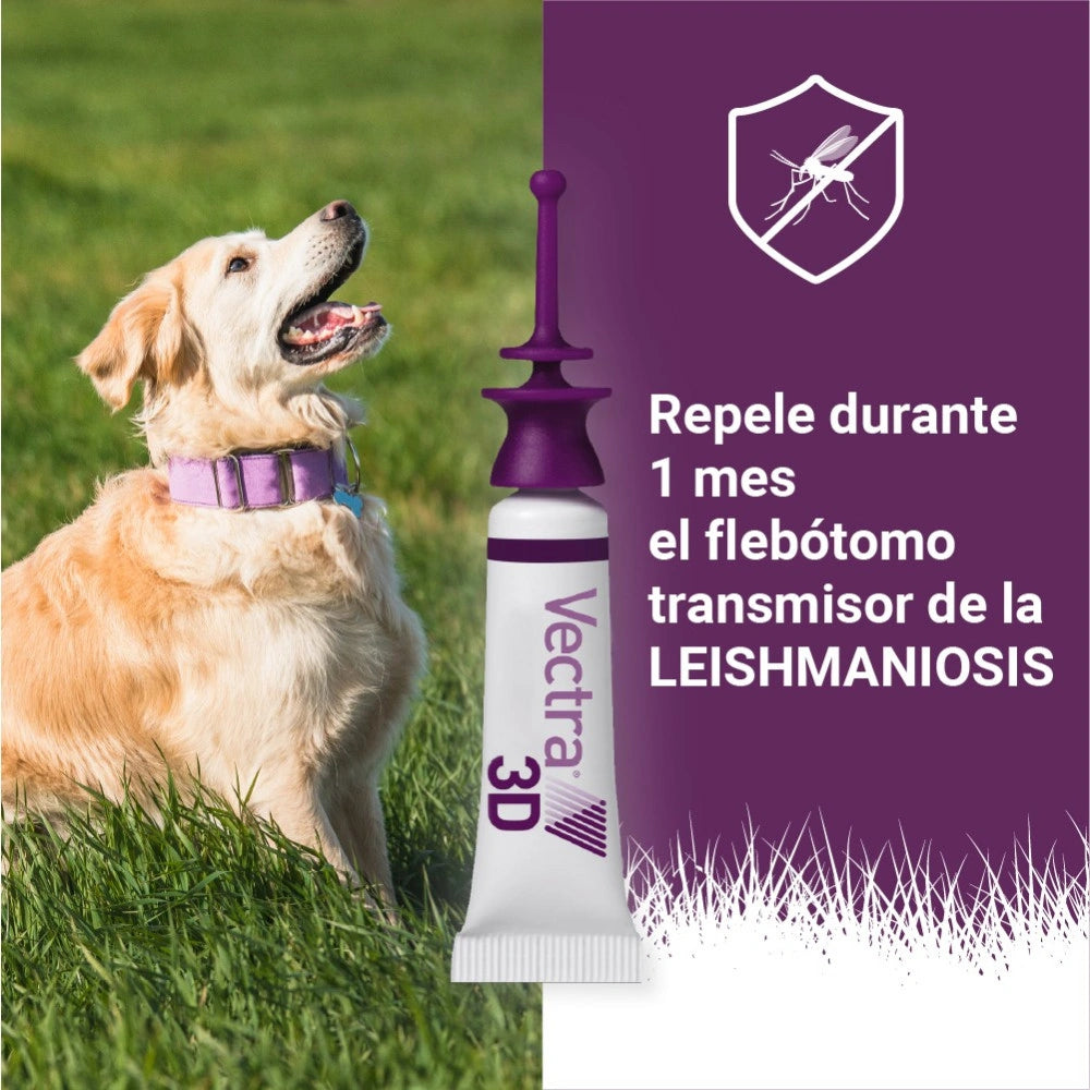 Vectra 3D Pipetas Antiparasitarias para Perros Pack 3 uds