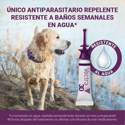 Vectra 3D Pipetas Antiparasitarias para Perros Pack 3 uds
