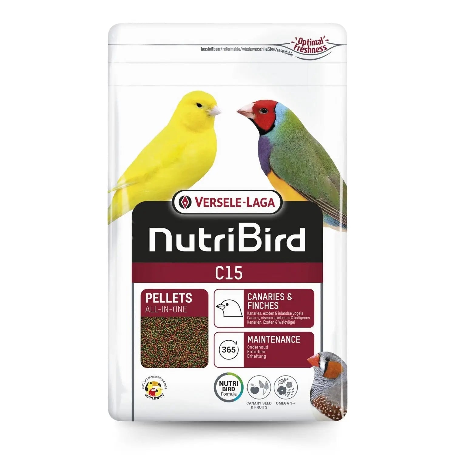 Versele Nutribird Canarios C15 Alimento para Canarios - Mejor Precio - Mascotas Ávila