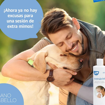 Elanco Vetriderm Antialérgico 350 ml Reduce Casos de Alergia para Dueños de Mascotas