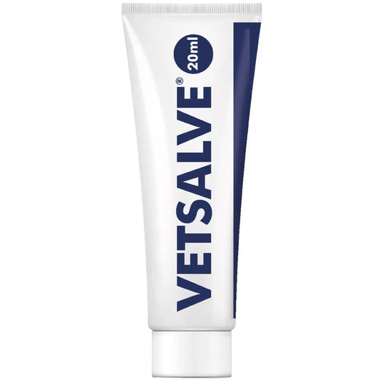 VetPlus Vetsalve Pomada 20 ml Bálsamo Tópico con Resina de Abeto Noruego para Perros y Gatos VETPLUS