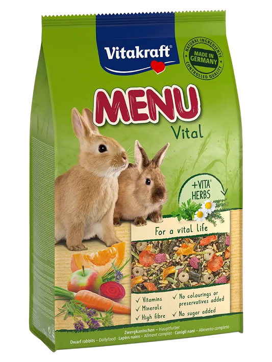 Heno De Alta Montaña Para Conejos Vit Pro - 1 Kg, Con 13% De Proteína Y 26% De Fibra