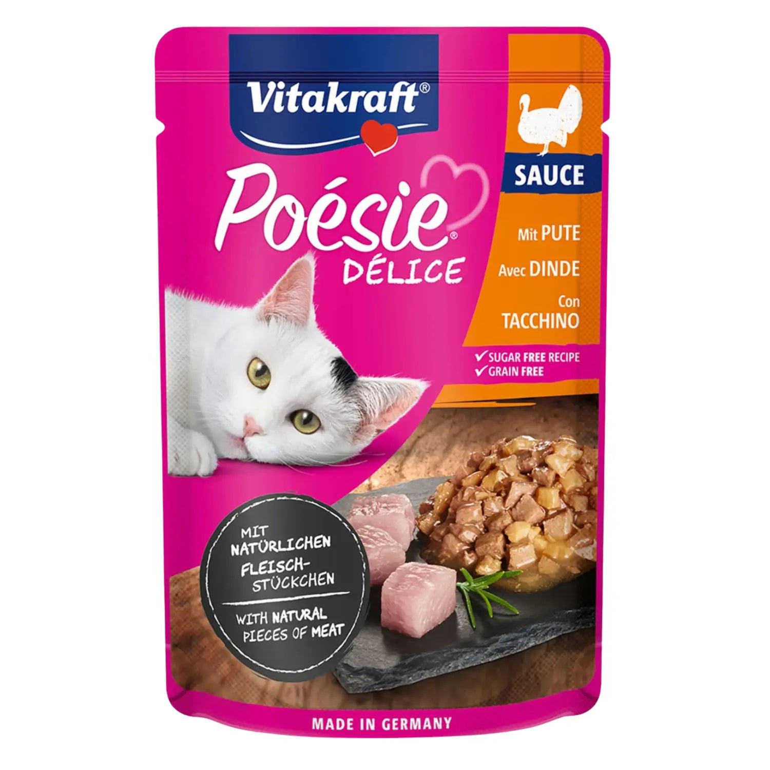 Vitakraft Poesie Délice Sauce 85gr - Mejor Precio - Mascotas Ávila