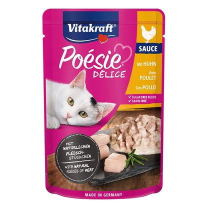 Vitakraft Poesie Délice Sauce 85gr - Mejor Precio - Mascotas Ávila