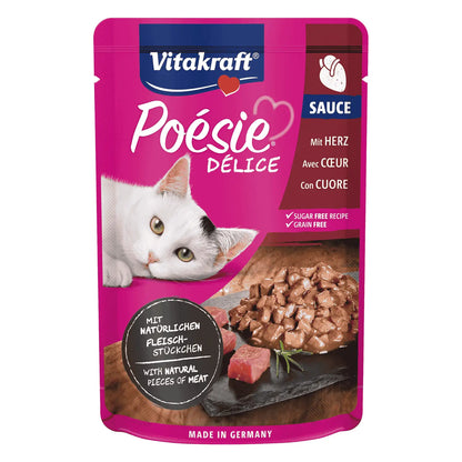 Vitakraft Poesie Délice Sauce 85gr - Mejor Precio - Mascotas Ávila