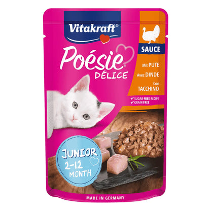 Vitakraft Poesie Délice Sauce Junior 85gr - Mejor Precio - Mascotas Ávila
