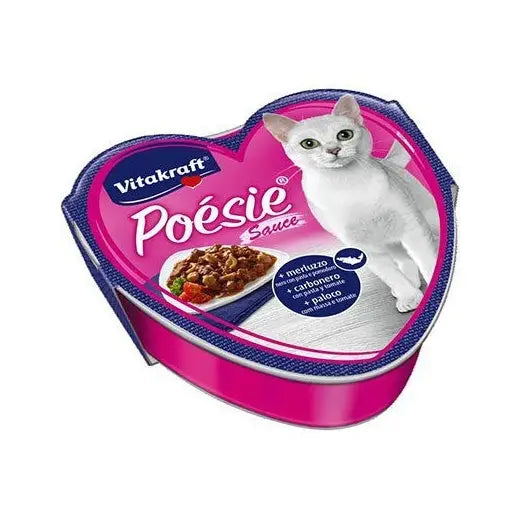 Vitakraft Cat Poesie En Salsa 85Gr Pescado Con Pasta Y Tomate