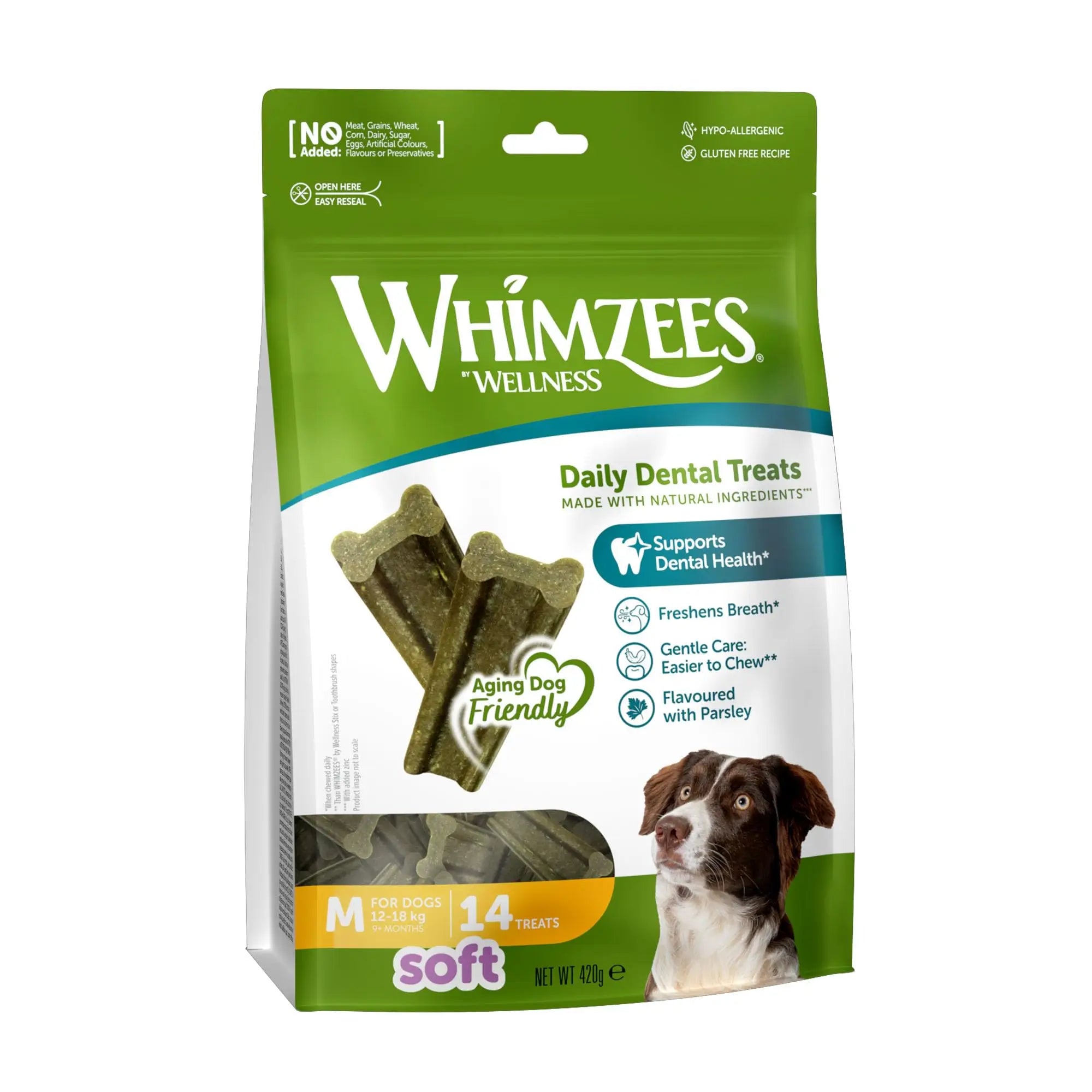 Whimzees Soft Value - Bolsa de 360g - Mejor Precio - Mascotas Ávila