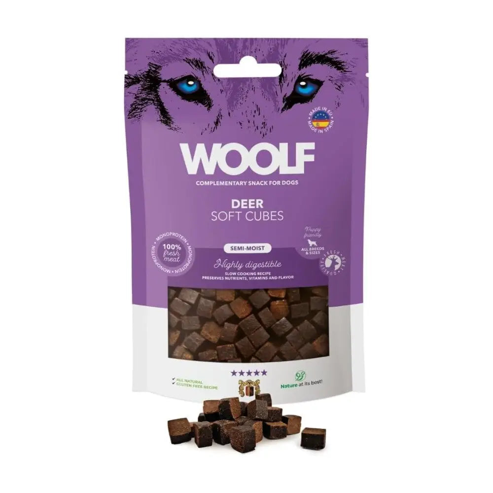 Woolf Snack Natural Semihúmedo para Perros 100 g WOOLF