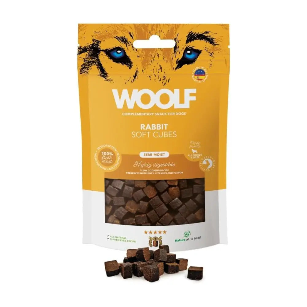 Woolf Snack Natural Semihúmedo para Perros 100 g WOOLF