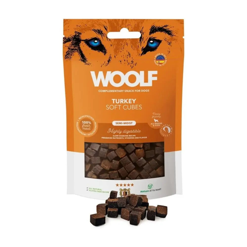 Woolf Snack Natural Semihúmedo para Perros 100 g WOOLF