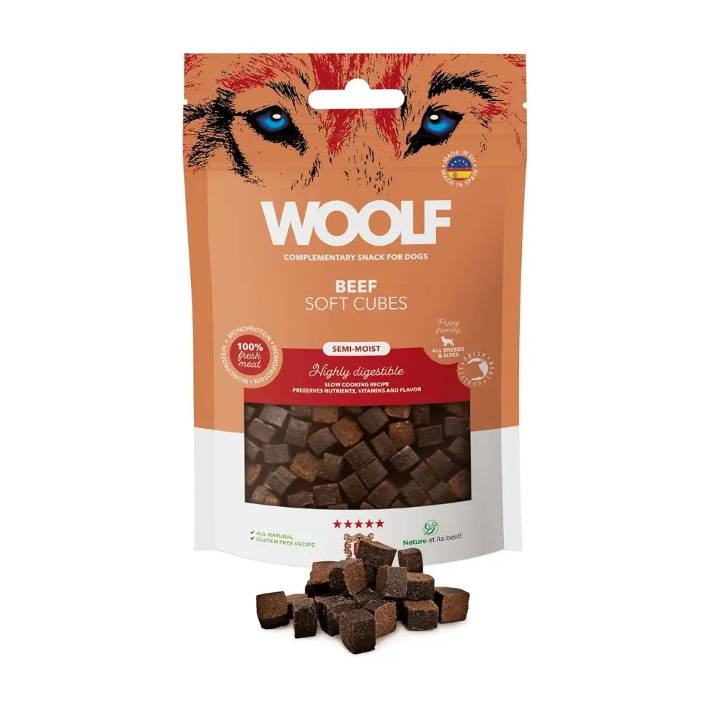 Woolf Snack Natural Semihúmedo para Perros 100 g WOOLF