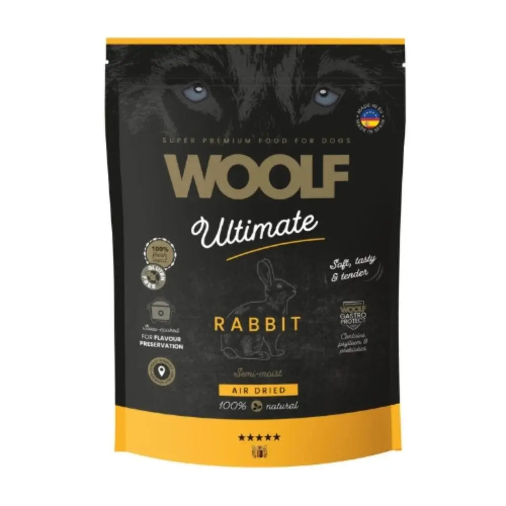 Woolf Ultimate Conejo Alimento Semihúmedo para Perros 1 kg WOOLF