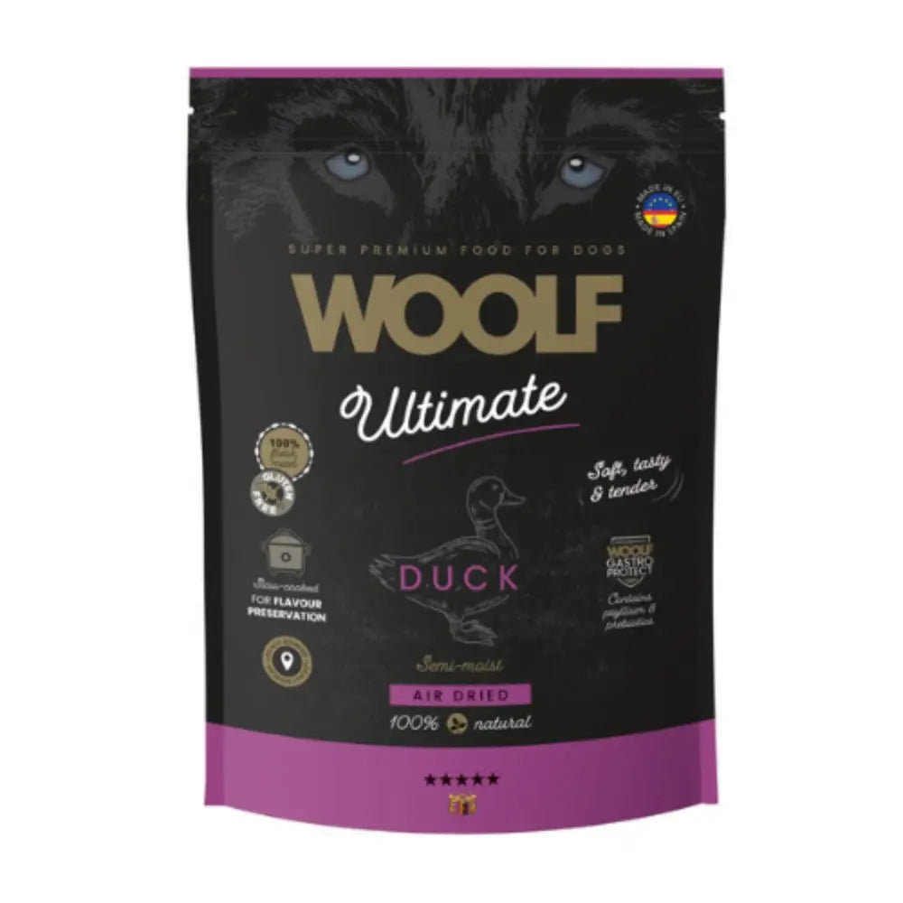 Woolf Ultimate Pato Alimento Semihúmedo para Perros 1 kg WOOLF