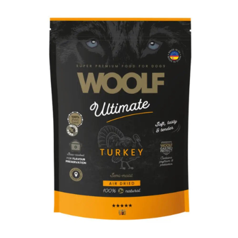 Woolf Ultimate Pavo Alimento Semihúmedo para Perros 1 kg WOOLF