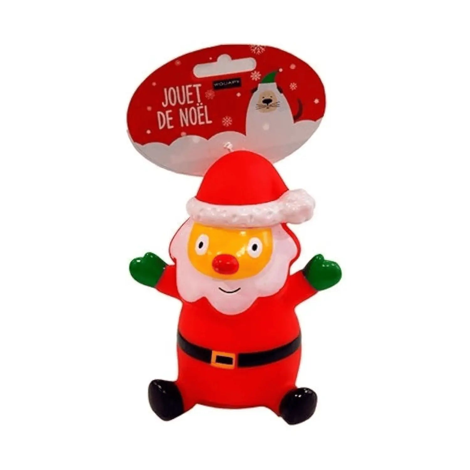 Wouapy Juguete para Perros con forma de Papa Noel Especial Navidad - Mejor Precio - Mascotas Ávila