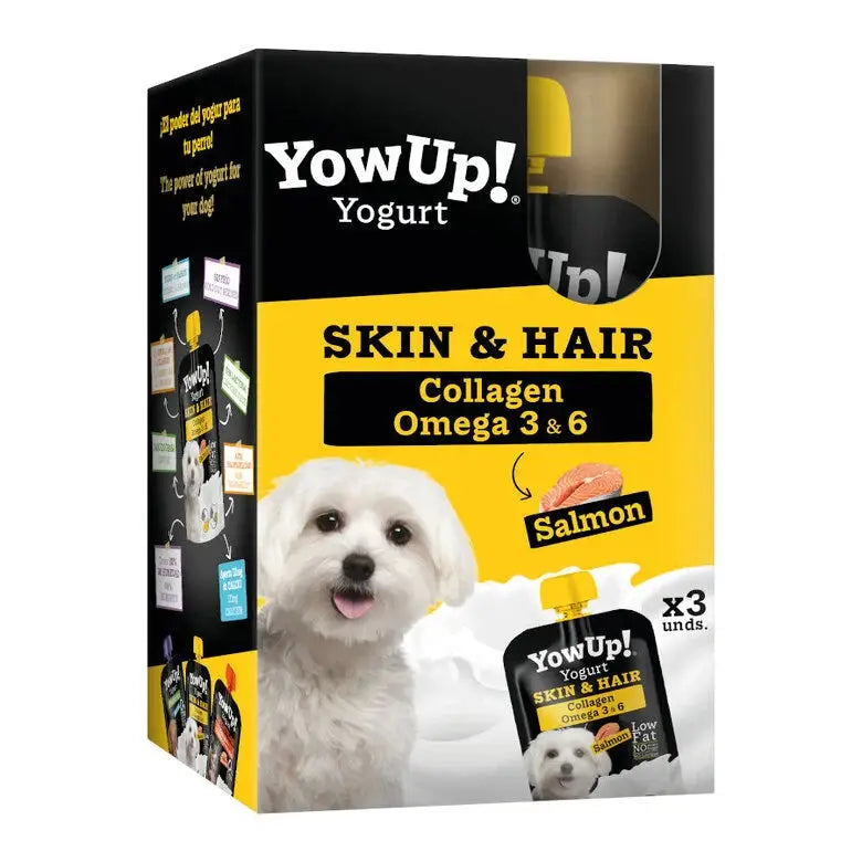 YOWUP YOGUR SKIN & HAIR PARA PERROS 115GR PACK-3 - Mejor Precio - Mascotas Ávila