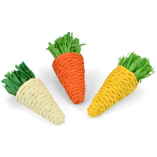 Mordedor Zanahoria Colores P-3X8 cm Roedor NAYECO Mascotas-Ávila