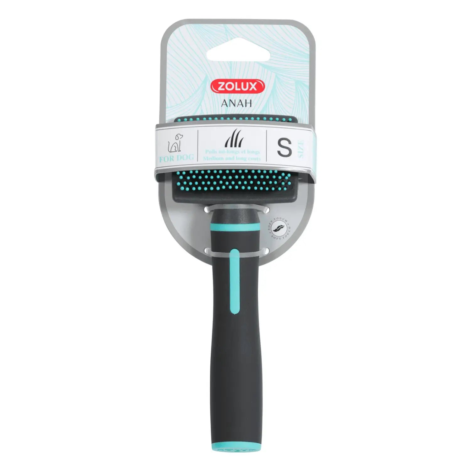Zolux Anah Carda Suave Cepillo para Perros - Mejor Precio - Mascotas Ávila