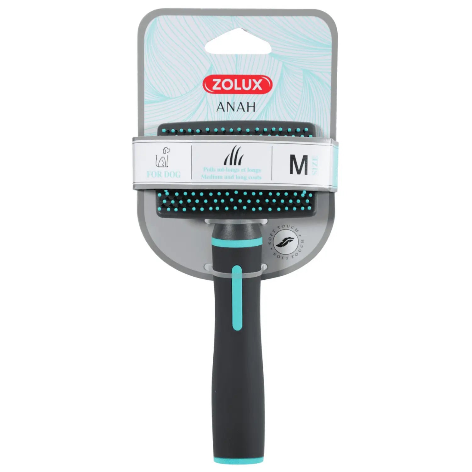 Zolux Anah Carda Suave Cepillo para Perros - Mejor Precio - Mascotas Ávila