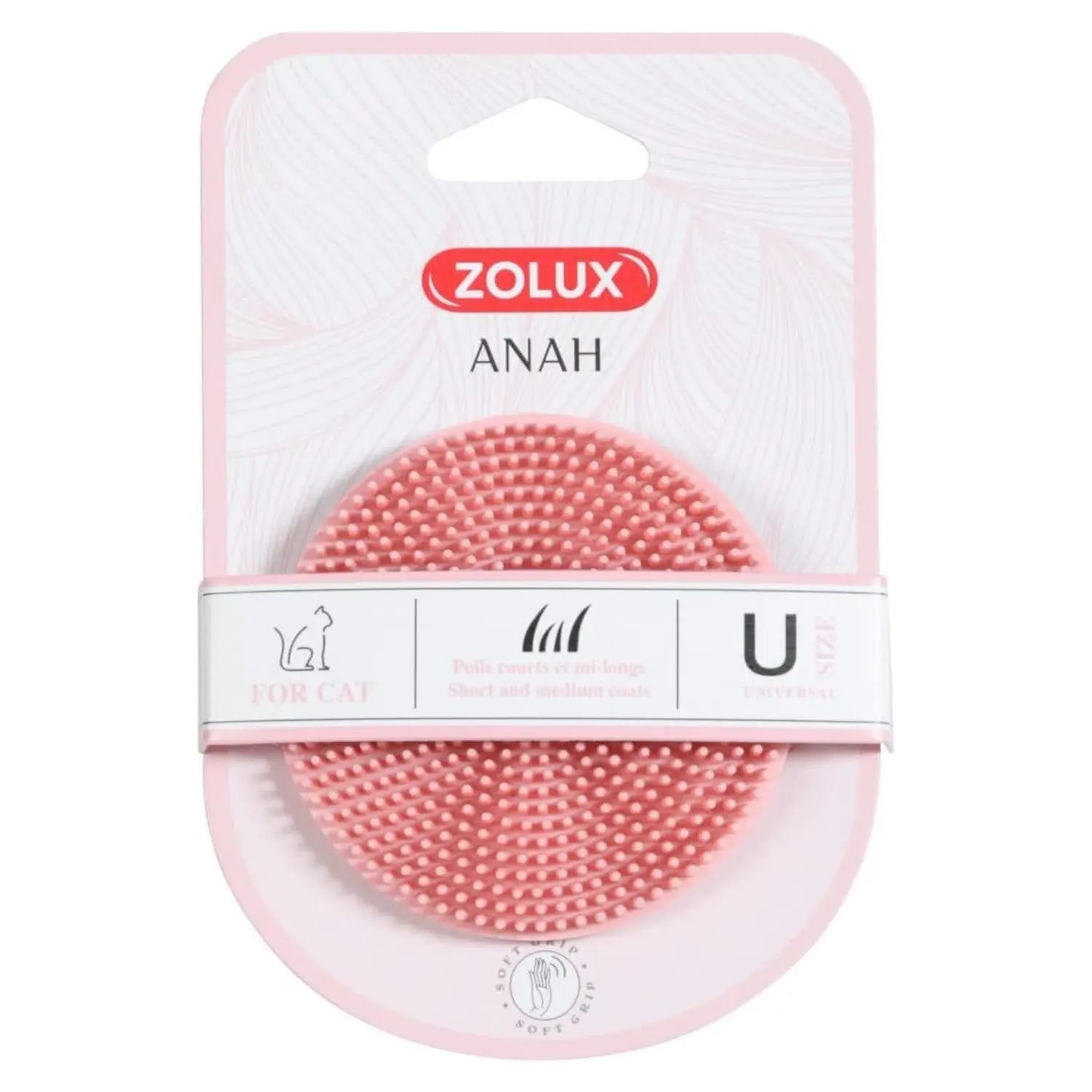 Zolux Anah Cepillo de Caucho para Gatos - Mejor Precio - Mascotas Ávila