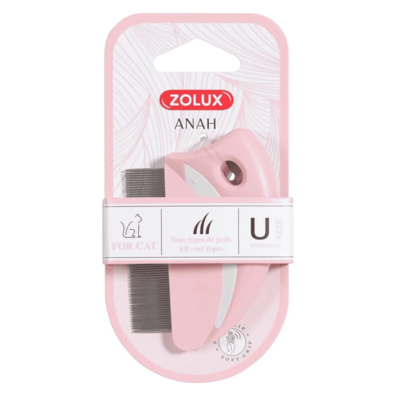 Zolux Anah Peine Antipulgas Redondo para Gatos - Mejor Precio - Mascotas Ávila