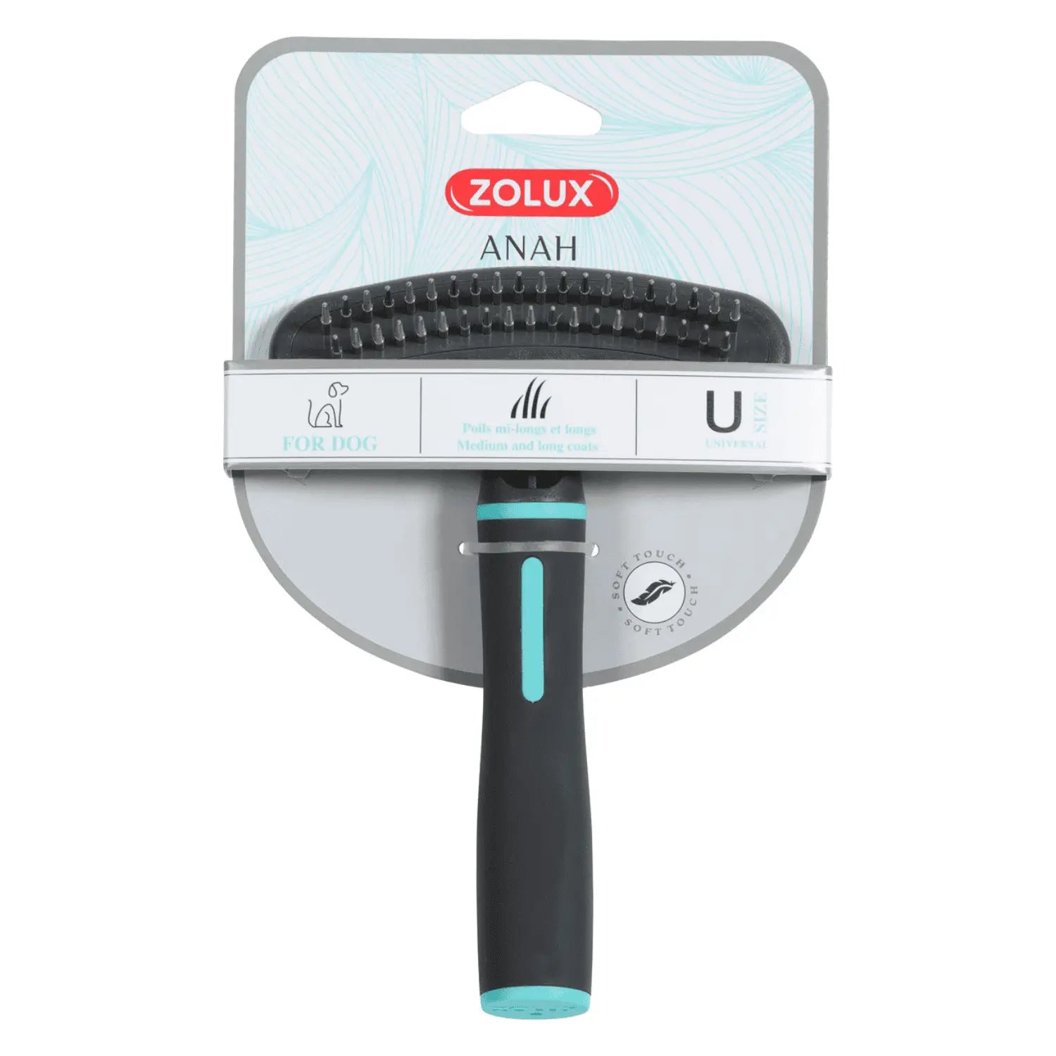 Zolux Anah Curry Carda de Doble Hilera para Perros - Mejor Precio - Mascotas Ávila