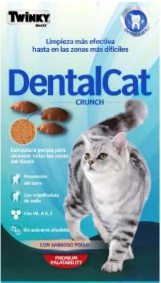 SNACK TWINKY DENTALCAT CRUNCH 50GR