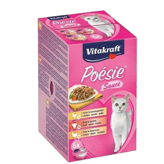 VITAKRAFT CAT POESIE MULTIPACK SALSAS