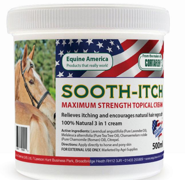 SOOTHE ITCH CREAM -EQUINE AMERICA- 500ML