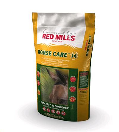 HORSE CARE 14% CUBES RED MILLS 25KG