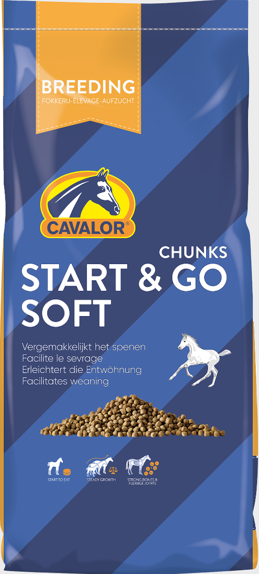 Start & Go Soft Chunks Cavalor 15 Kg