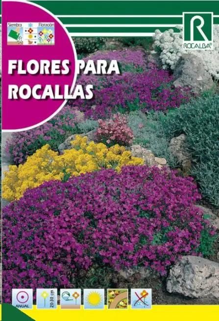 SEMILLA FLORES PARA ROCALLAS 100G