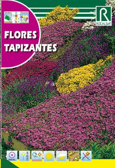 SEMILLA FLORES TAPIZANTES 100G