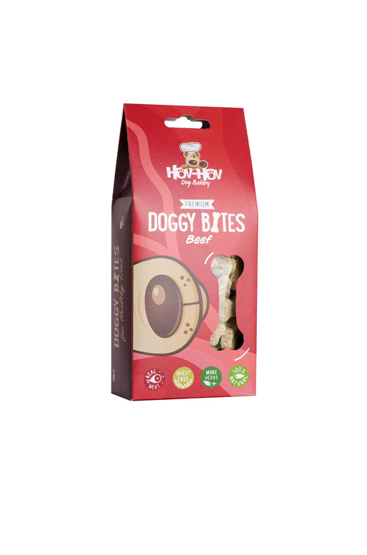 GALLETAS NATURALES DOGGY BITES 150GR BEEF(ternera)