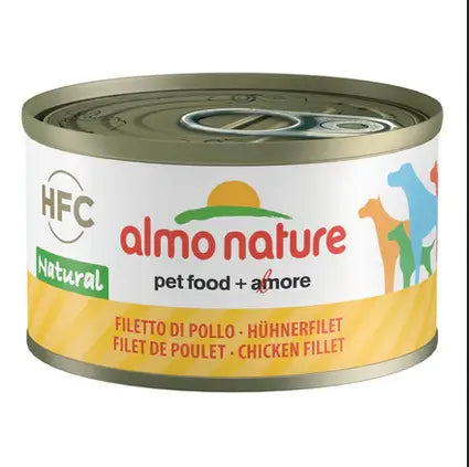 ALMO NATURE DOG HUMEDO HFC 95GR FILETE DE POLLO