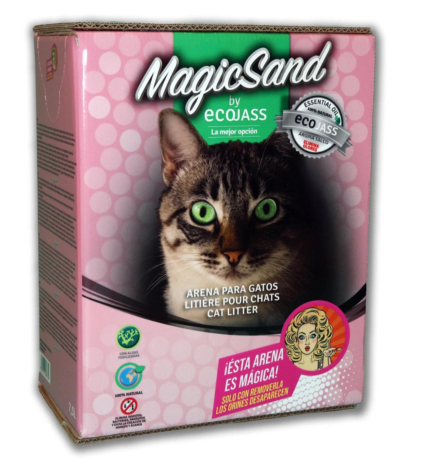 ARENA GATO AGLOMERANTE MAGIC SAND 7,5L 4,5K