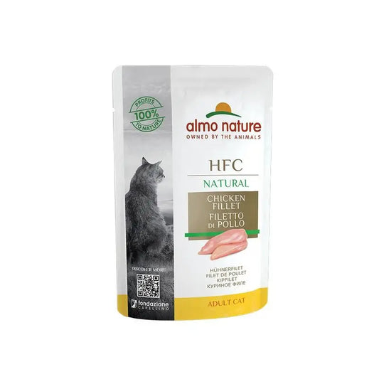 ALMO NATURE CAT HFC POUCHE 55GR FILETE DE POLLO