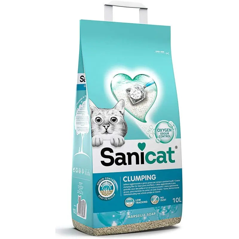 ARENA GATO AGLOMERANTE SANICAT OXYGEN POWER MARSELLA 10L