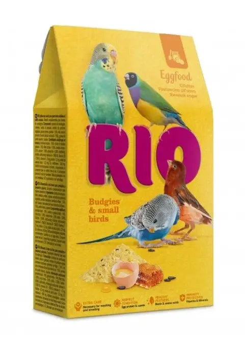 Alimento de Huevo Periquitos y Pequeñas Aves 250gr Rio