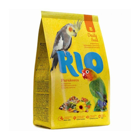 Alimento Diario Agapornis/Pequeñas Cotorras 1kg Rio