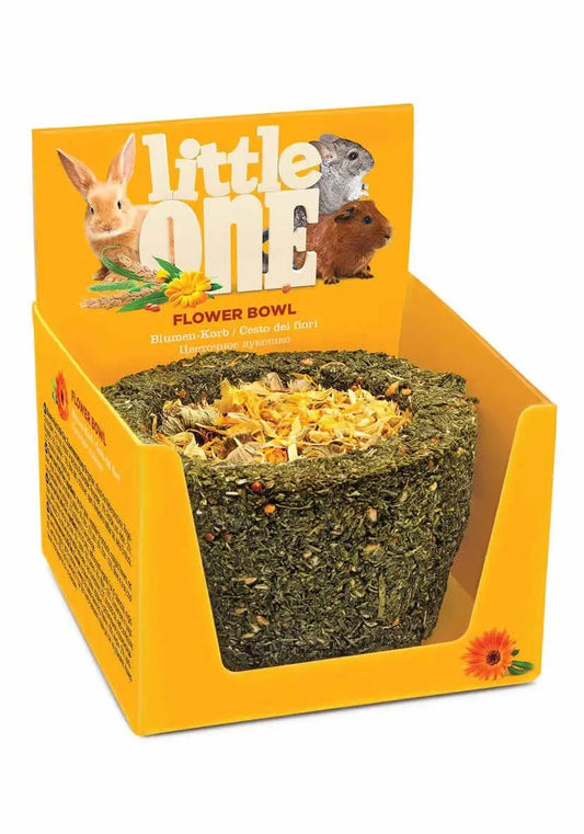 LITTLE ONE SNACK ROEDORES BOL DE FLORES 120GR