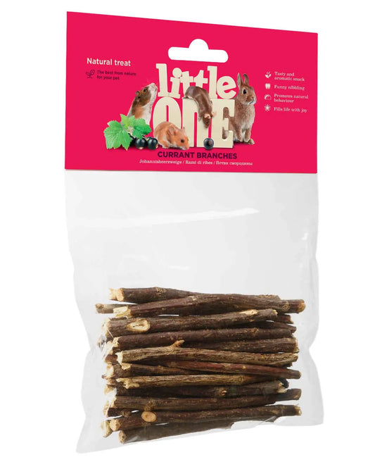 LITTLE ONE SNACK ROEDORES RAMAS DE GROSELLA 50GR